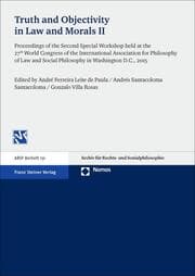Cover von Truth and Objectivity in Law and Morals. Vol. 2