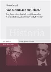 Cover von Von Mommsen zu Gelzer?