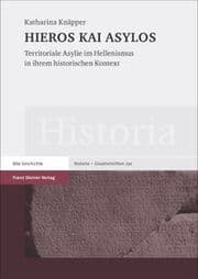 Cover von HIEROS KAI ASYLOS