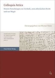 Cover von Colloquia Attica
