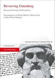 Cover von Reviewing Gutenberg