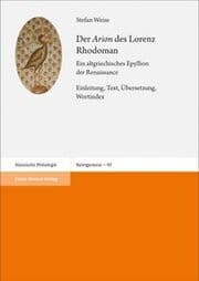 Cover von Der 'Arion' des Lorenz Rhodoman