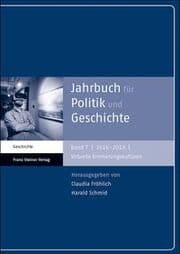 Cover von Jahrbuch für Politik und Geschichte 7 (2016-2019)
