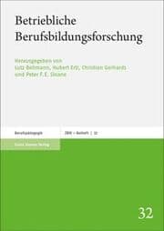 Cover von Betriebliche Berufsbildungsforschung