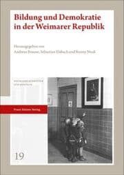 Cover von Bildung und Demokratie in der Weimarer Republik