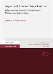 Cover von Aspects of Roman Dance Culture
