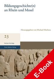 Cover von Bildungsgeschichte(n) an Rhein und Mosel