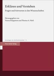 Cover von Erklären und Verstehen