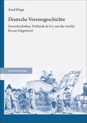 Cover von Deutsche Vereinsgeschichte