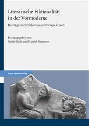 Cover von Literarische Fiktionalität in der Vormoderne