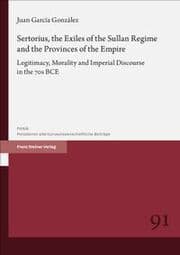 Cover von Sertorius, the Exiles of the Sullan Regime and the Provinces of the Empire