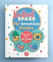 Cover von Kritzelbuch ab 1 Jahr