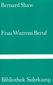 Cover von Frau Warrens Beruf