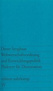 Cover von Weltwirtschaftsordnung und Entwicklungspolitik