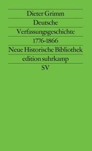 Cover von Deutsche Verfassungsgeschichte 1776-1866