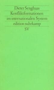 Cover von Konfliktformationen im internationalen System