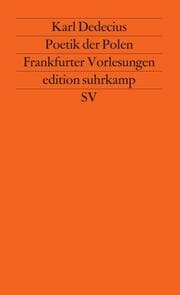 Cover von Poetik der Polen