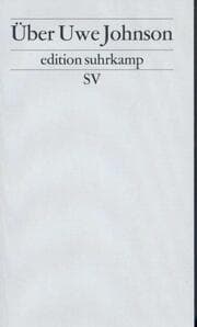 Cover von Über Uwe Johnson