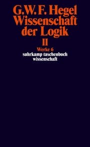 Cover von Wissenschaft der Logik II