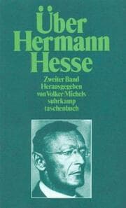 Cover von Über Hermann Hesse 2