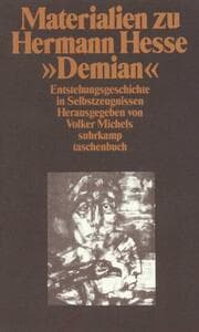 Cover von Materialien zu Hermann Hesses 'Demian'