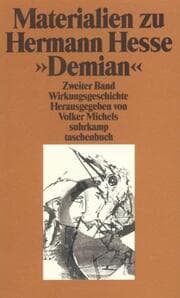 Cover von Materialien zu Hermann Hesses 'Demian'