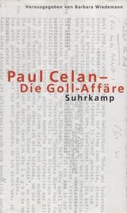 Cover von Paul Celan - Die Goll-Affäre
