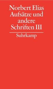 Cover von Aufsätze und andere Schriften III