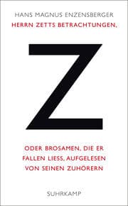 Cover von Herrn Zetts Betrachtungen, oder Brosamen, die er fallen ließ, aufgelesen von seinen Zuhörern
