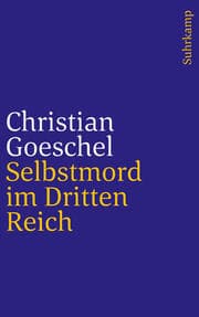 Cover von Selbstmord im Dritten Reich