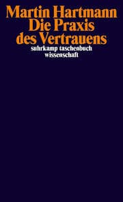 Cover von Die Praxis des Vertrauens