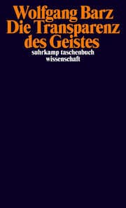 Cover von Die Transparenz des Geistes