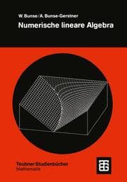Cover von Numerische lineare Algebra