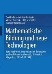 Cover von Mathematische Bildung und neue Technologien