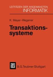Cover von Transaktionssysteme