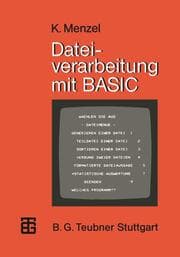 Cover von Dateiverarbeitung mit BASIC