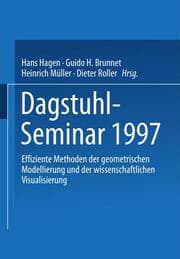 Cover von Effiziente Methoden der geometrischen Modellierung und der wissenschaftlichen Visualisierung