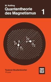 Cover von Quantentheorie des Magnetismus