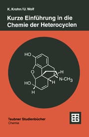 Cover von Kurze Einführung in die Chemie der Heterocyclen