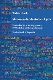 Cover von Stationen der deutschen Lyrik