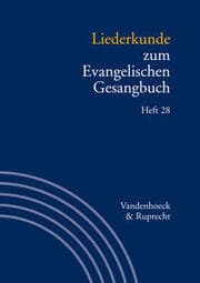Cover von Liederkunde zum Evangelischen Gesangbuch