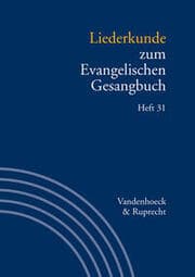 Cover von Liederkunde zum Evangelischen Gesangbuch. Heft 31