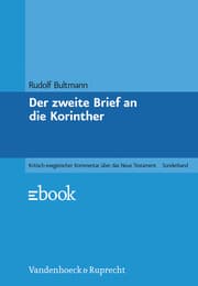 Cover von Der zweite Brief an die Korinther