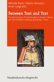 Cover von Between Text and Text