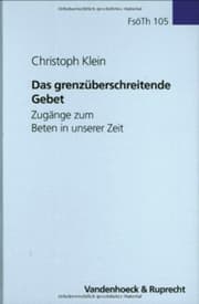 Cover von Das grenzüberschreitende Gebet