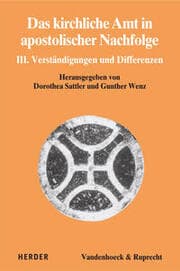 Cover von Das kirchliche Amt in apostolischer Nachfolge
