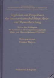Cover von Ergebnisse und Perspektiven der Motiv- und Themenforschung