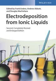 Cover von Electrodeposition from Ionic Liquids