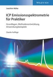 Cover von ICP Emissionsspektrometrie für Praktiker