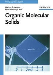 Cover von Organic Molecular Solids